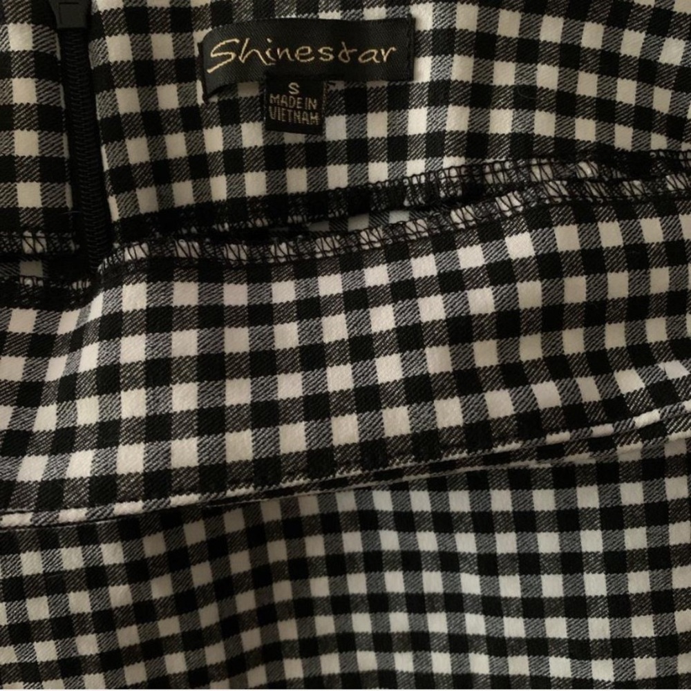 Checkered Mini Skirt - image 2